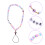 Acrylic Beaded Phone Strap Lanyard Hanging Wrist Accessory 4