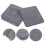 4 Pcs Absorvente Diatomito, Com E Tapetes 4