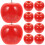 10St Kunstmatige Appels Foam Modellen Voor School 3