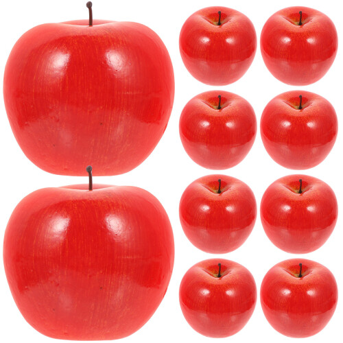 10St Kunstmatige Appels Foam Modellen Voor School 2