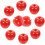 10St Kunstmatige Appels Foam Modellen Voor School 5