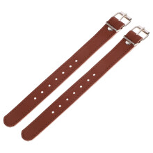 Adjustable PU Bike Basket Straps For Front Handlebar, Wear-Resistant Fastening Belts, Bicycle And Scooter Storage