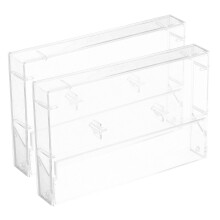 Masteelf 2 . Kassettenspeicherbox Außen Transparent Vintage