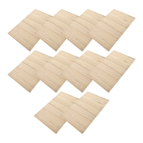 10Stk Holz Bruchbretter Taekwondo Khaki
