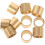 10St Draagbare Pool Cue Ferrules Van Metaal Voor Biljart Accessoires 6