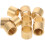 10St Draagbare Pool Cue Ferrules Van Metaal Voor Biljart Accessoires 8