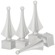 4Stk. Aluminium Zauberknäufe Für Garten Und