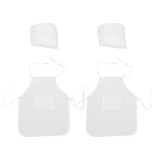 2 Set Babyjunge Kochkostüm Mit Hut Schürze