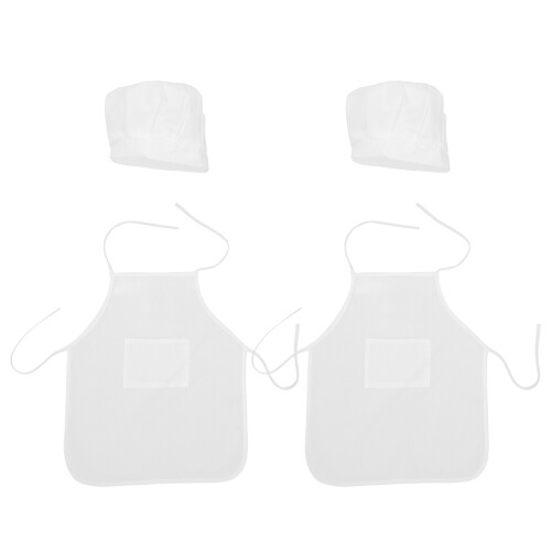 2 Set Babyjunge Kochkostüm Mit Hut Schürze