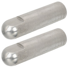 Metal Fahrradtrittstufen 304 1 Paar Silber