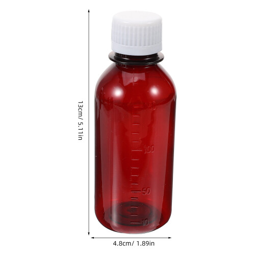 6Stück Medizinflaschen Mit Verschluss 150Ml Organizer 1