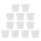 100Stk Transparente Sauce Cups Behälter Halter 1