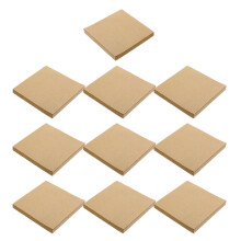 10 Pads Leere Notizblöcke Abreißbar 80 Blätter Schulbedarf Büro