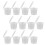 100Stk Transparente Sauce Cups Behälter Halter 9