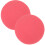 2Pcs Reusable Red Drum Protection Patches Cotton Drum Kit Accessories 1