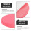 2Pcs Reusable Red Drum Protection Patches Cotton Drum Kit Accessories 6