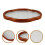Food Serving Tray Snack Tablett Obstservier Servierplatte 6