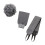 1 Set Badetuch Streifen Waschball Oder Mann 5