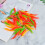 18 Chili-Pfeffer-Dekorationen Dekorative Simulationsgemüse 11
