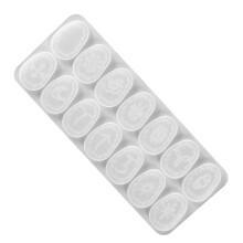 1St Silikonform Für Anhänger Kristall Epoxidharz