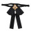 Pearl Bow Tie Vorgebunden 'S Hals Hochzeitsaccessoires Verschluss 2