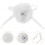 2Stk Roller Skate Pompom Mit Flauschig Accessoire 3
