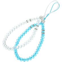 2 . Handy Anhänger Kristallperlen Telefon Lanyard