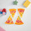 4Stk Simulation Pizza Modell Deko Für Präsentation 5