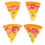 4Stk Simulation Pizza Modell Deko Für Präsentation 11