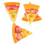 4Stk Simulation Pizza Modell Deko Für Präsentation 9