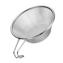 1Stück , Spülhelfer, Durchschlag, Nudelsieb (Silber)
