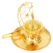 Duftstäbchenhalter Set 18,80x17,00x17,00 Cm Golden