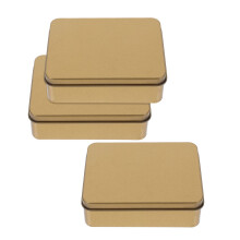 3Stk Metall Box Süßigkeiten Tragbar Gastgeschenk Party