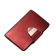 Credit Case Organizer Holder Leder Hasp Sicherheitstasche Für Frauen