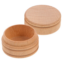Baby Zahnschatulle Holz Zahnbox Fötales Haarbehältnis