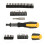 1 Set Magnetischer Ratschenschraubendreher Mit Bit Halter 5