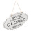 Open Closed Schild Türanhänger Hängendes 5