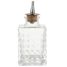 90Ml Absinth Weinflasche Mischflasche Mit Deckel – Würfelstruktur