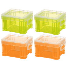 4 . Aufbewahrungsboxen Mit Deckel Groß Gewürz Desktop Tragbar