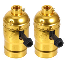 2Stück Fassung Für Leuchtfassung Vintage Lampenfassung