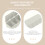 3Pièces Coffret Médicaments Portable Multi Compartiments En PP 9