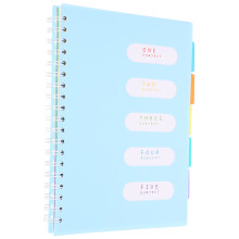 School Planner Universität Notizbuch Himmelblau 1 Set