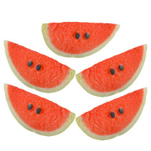 5Stk Fake Wassermelone Künstlich Plastik
