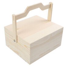 Mlins Aufbewahrungsbox Holz Geschenk Organizer Schubladenbox