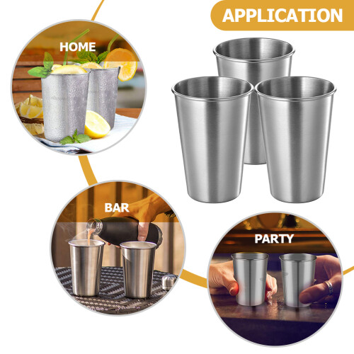 3Stk Becher Für Zuhause Bar Restaurant 2