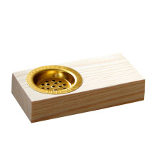 Simple Holz Aroma Ofen Räucherstäbchenhalter Heimdekoration Censer