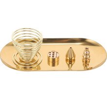 1 Set Räucherstäbchen Tablett Vintage Zen Tragbar Für Outdoor
