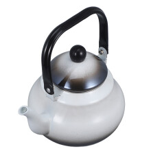 Emaille Kessel 2,5 Kaffeekanne Vintage Wasserkocher