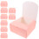 10Stk Mit Schleife Cupcakeboxen Kuchenbehälter 1