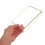 6Stk Acryl Schildhalter L Form Display 10,2x15,2 Cm 8